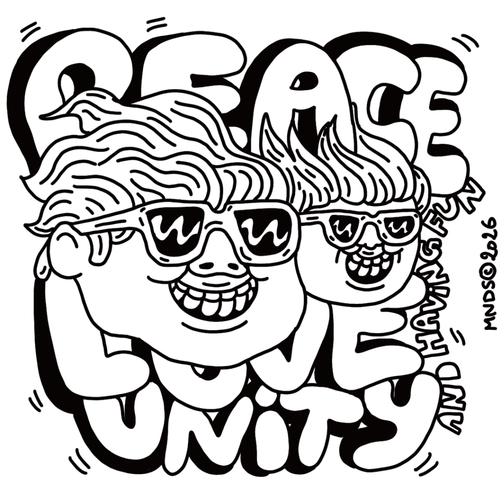 peaceloveunity-mnds-art-illustration
